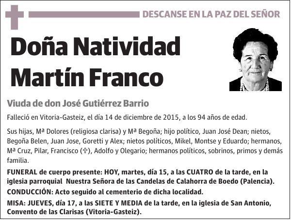 Natividad Martín Franco