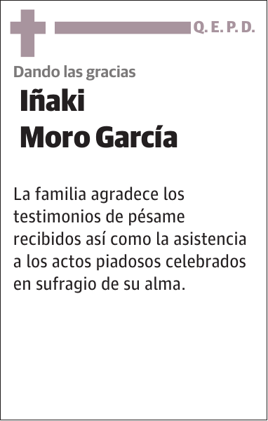 Iñaki Moro García