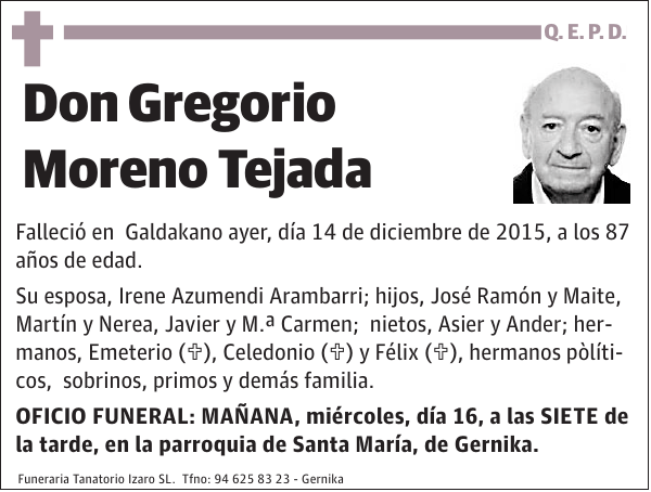 Gregorio Moreno Tejada