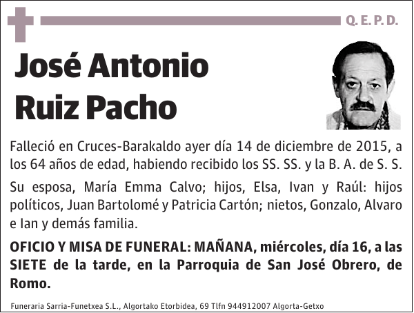 José Antonio Ruiz Pacho