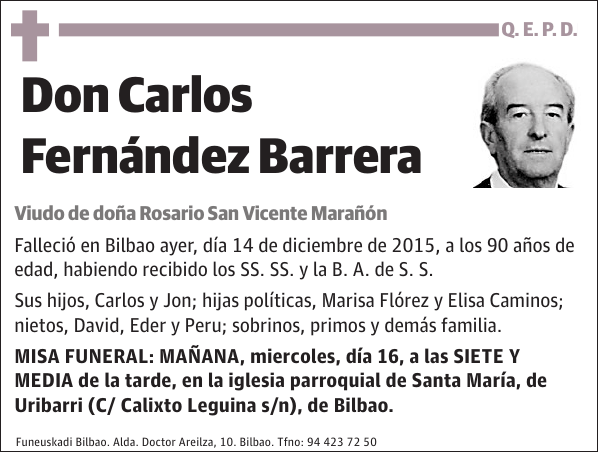 Carlos Fernández Barrera