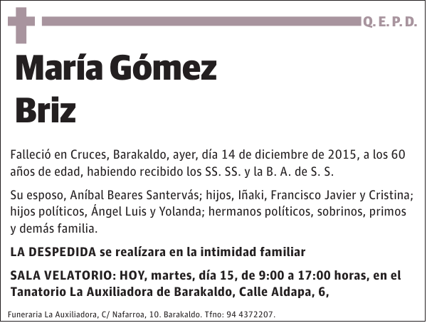 María Gómez Briz
