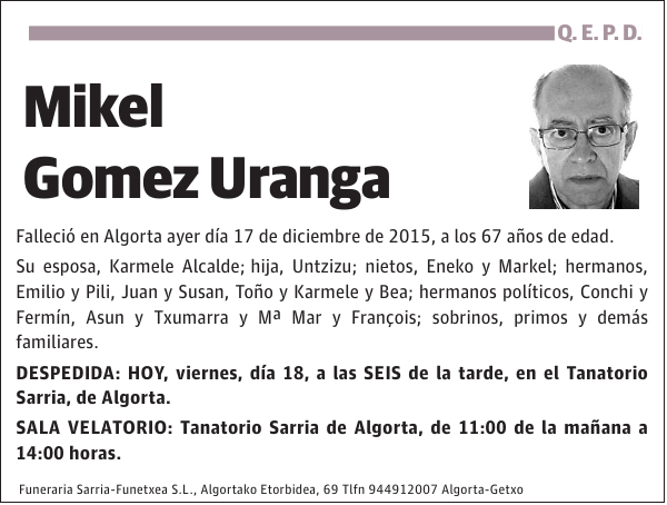 Mikel Gómez Uranga