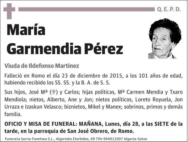 MarÃ­a Garmendia PÃ©rez