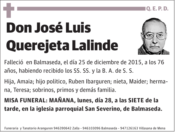 JosÃ© Luis Querejeta Lalinde