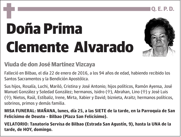 Prima Clemente Alvarado