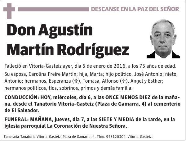 Agustín Martín Rodríguez