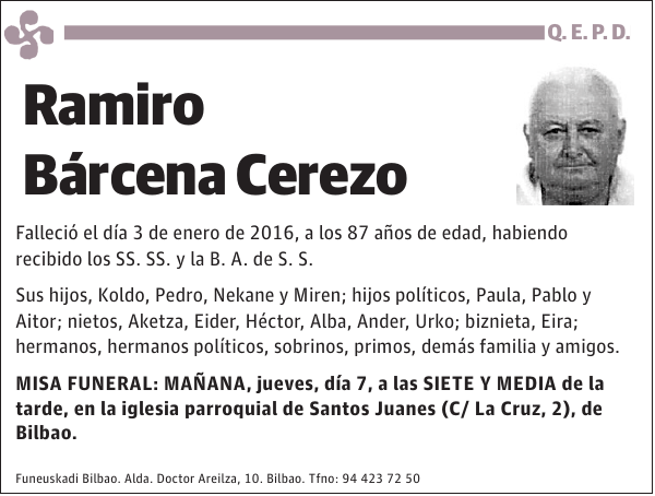 Ramiro Bárcena Cerezo
