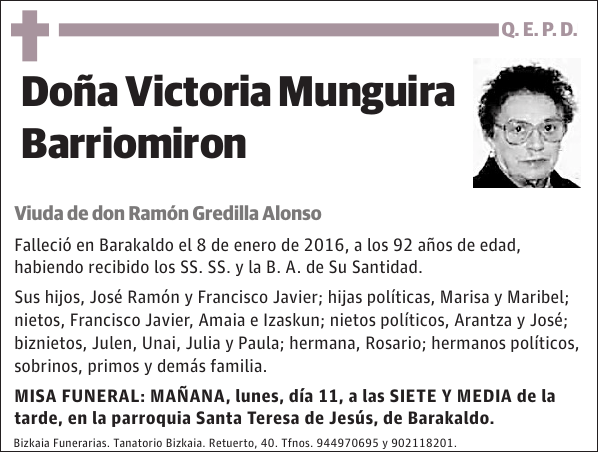 Victoria Munguira Barriomiron
