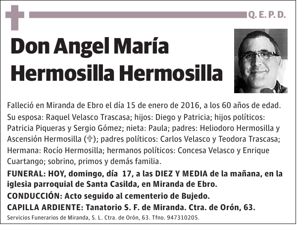 Angel María Hermosilla Hermosilla