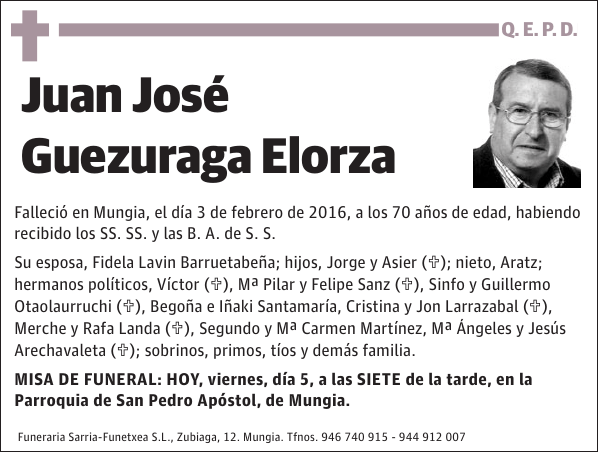 Juan José Guezuraga Elorza
