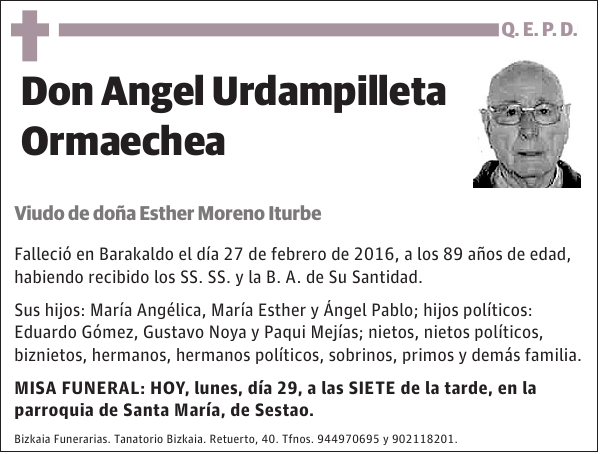 Angel Urdampilleta Ormaechea