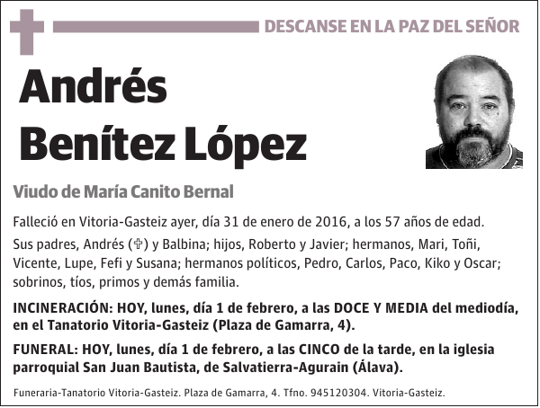 Andrés Benítez López