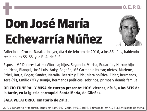 José María Echevarría Núñez