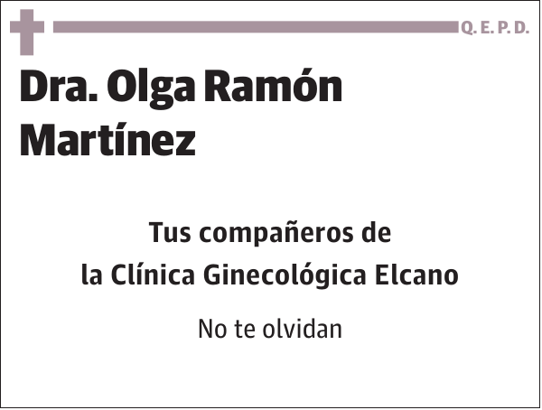 Olga Ramón Martínez