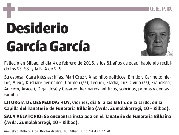 Desiderio García García