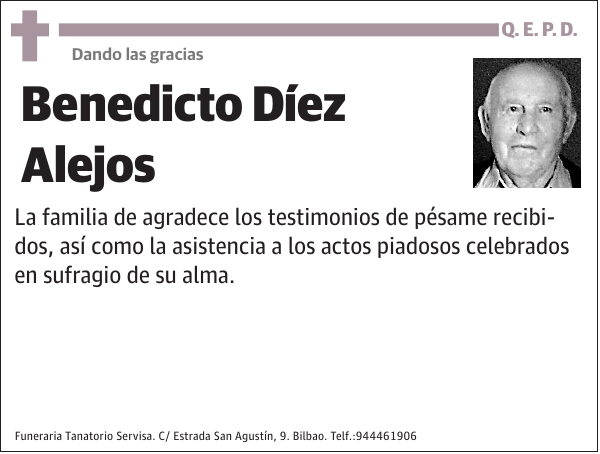 Benedicto Díez Alejos