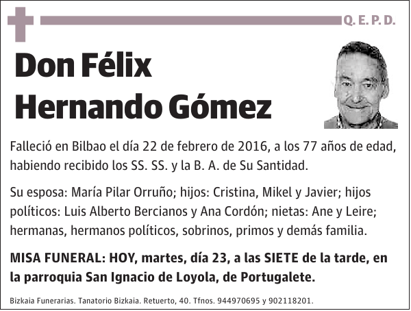 Félix Hernando Gómez