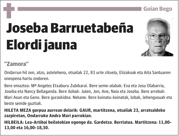 Joseba Barruetabeña Elordi