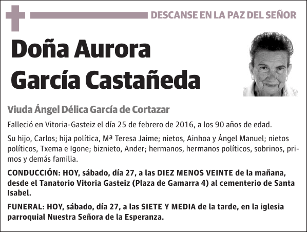 Aurora García Castañeda