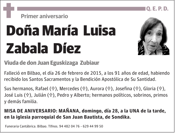 María Luisa Zabala Díez
