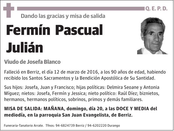Fermín Pascual Julián