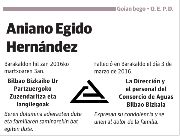 Aniano Egido Hernández
