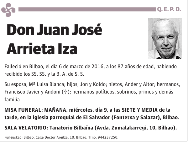 Juan José Arrieta Iza