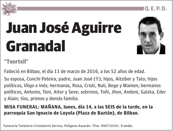 Juan José Aguirre Granadal