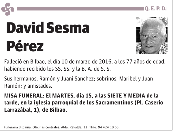 David Sesma Pérez
