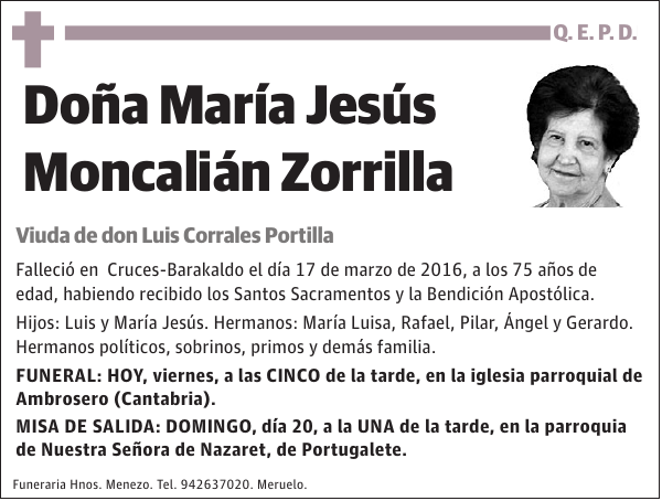María Jesús Moncalián Zorrilla