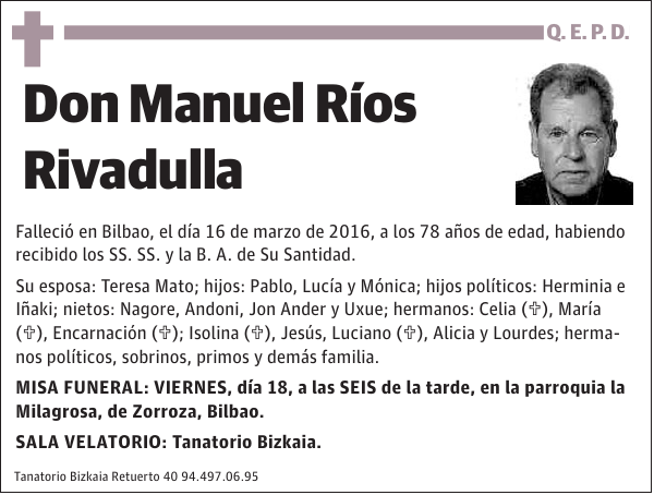 Manuel Ríos Rivadulla