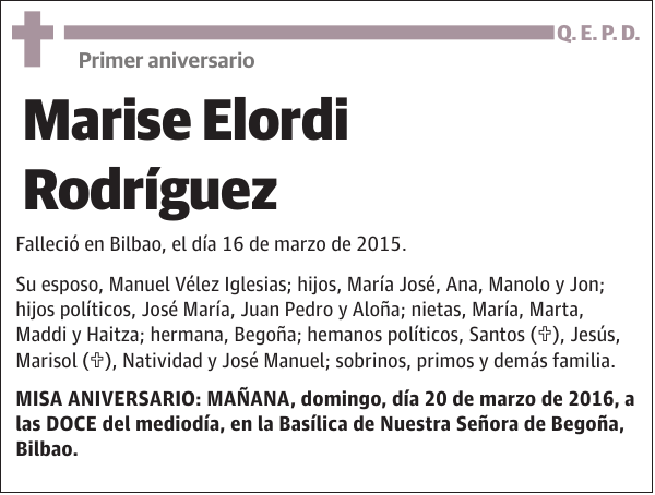 Marise Elordi Rodríguez