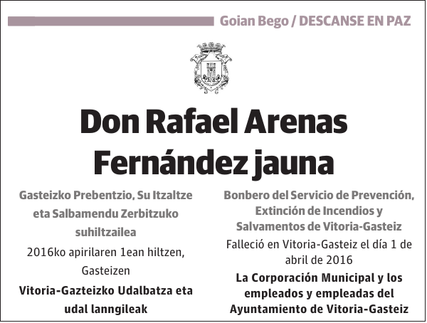Rafael Arenas Fernández