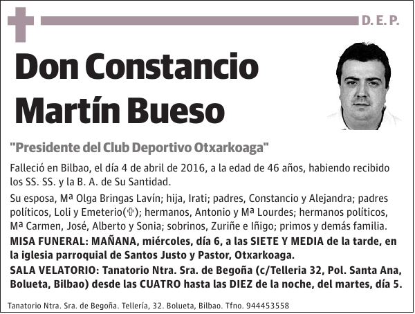 Constancio Martín Bueso