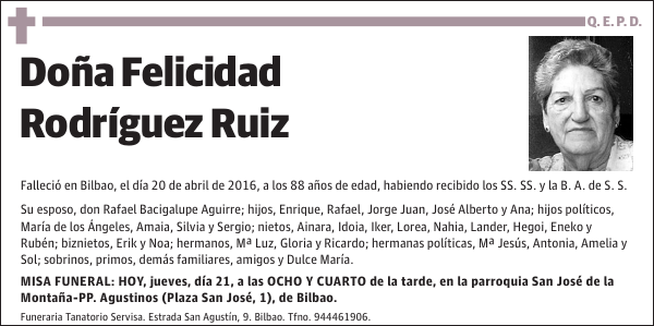 Felicidad Rodríguez Ruiz