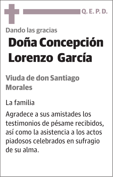 Concepción Lorenzo García