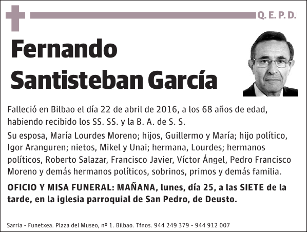 Fernando Santisteban García