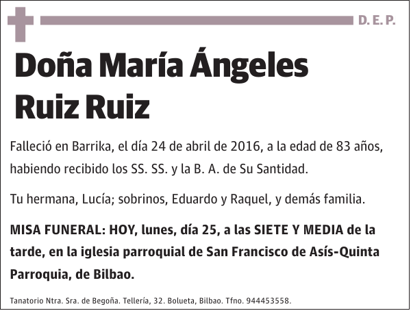 María Ángeles Ruiz Ruiz