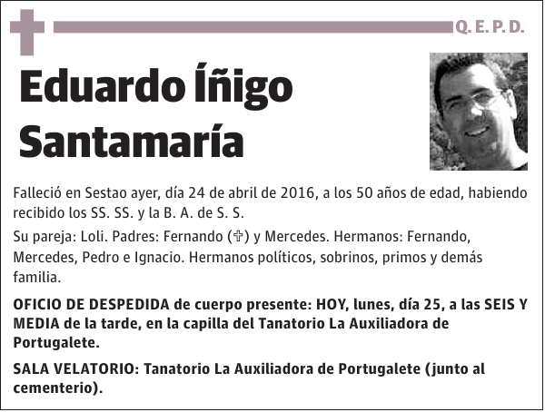 Eduardo Íñigo Santamaría