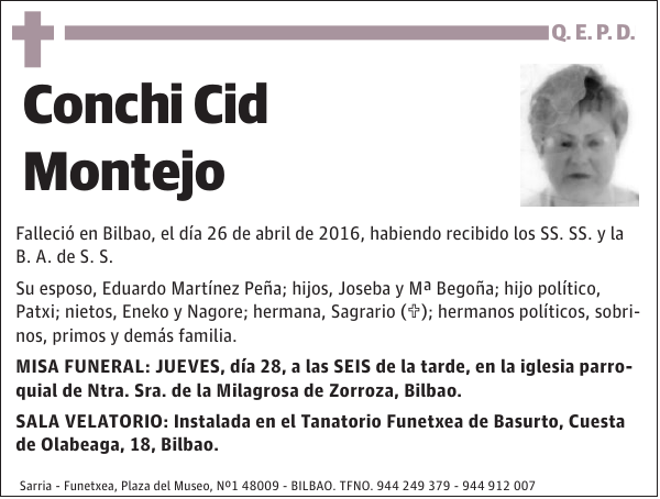 Conchi Cid Montejo