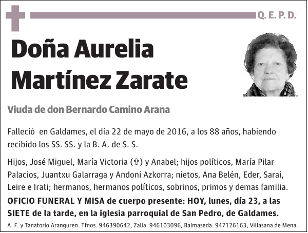 Aurelia Martínez Zarate