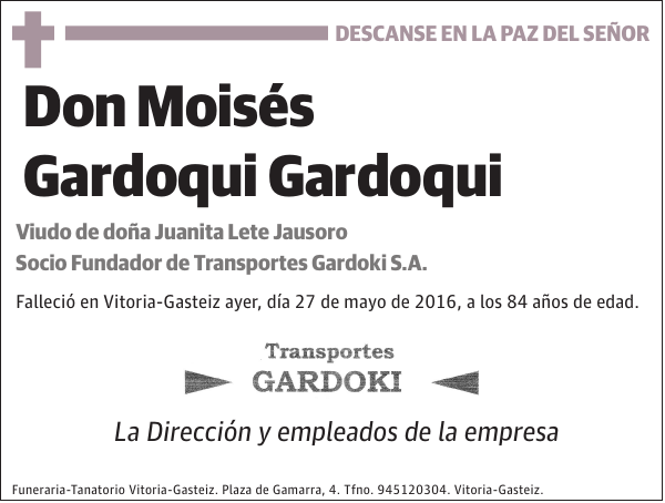 Moisés Gardoqui Gardoqui