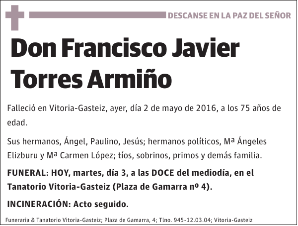 Francisco Javier Torres Armiño