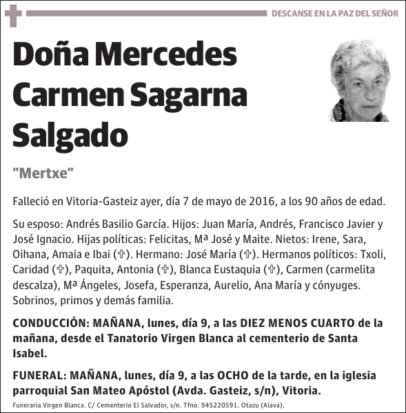Mercedes Carmen Sagarna