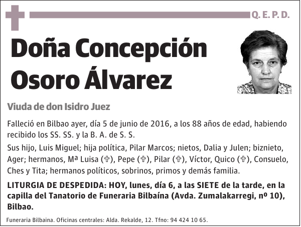 Concepción Osoro Álvarez