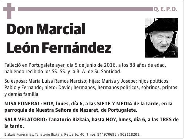 Marcial León Fernández
