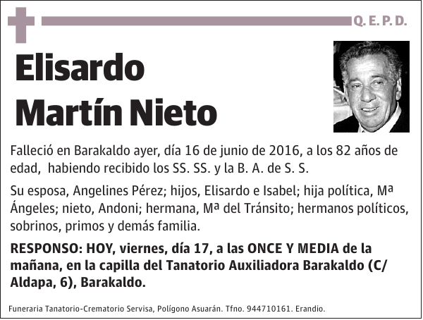 Elisardo Martín Nieto