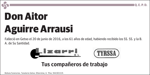 Aitor Aguirre Arrausi