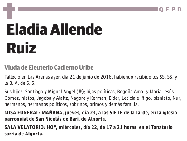 Eladia Allende Ruiz